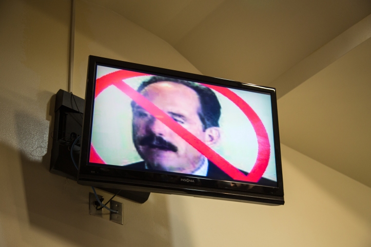 Several speakers broadcasted Mayor Richard Barry's face crossed out on the council chamber television screens, and demanded his immediate termination for his hiring of Police Chief Gordon Eden (whose immediate removal was also called for). 